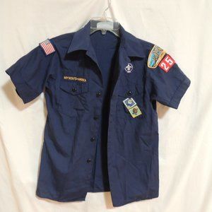 COPY - Boy Scouts Uniform top short sleeved Youth Large
